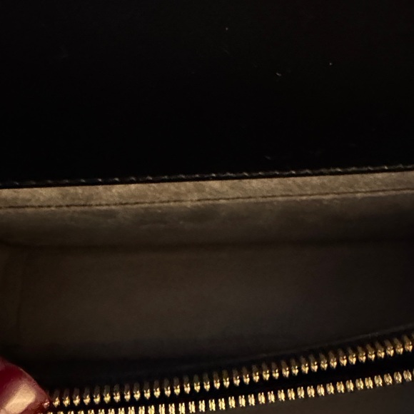 Ateliers Auguste Black Crossbody Bag with Gold Accent NEW - Picture 11 of 16